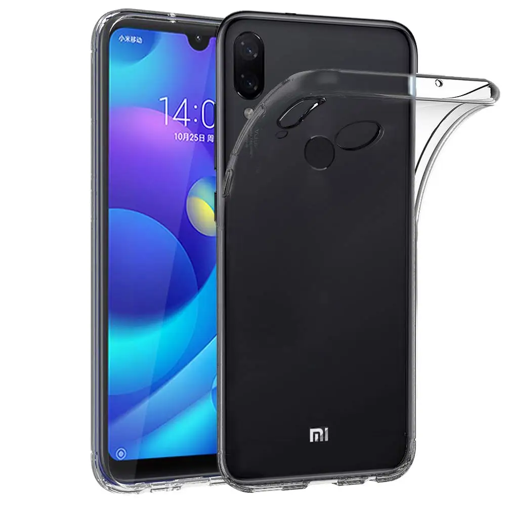 Redmi Note 7 Чехол ударопрочный бампер чехол для Xiaomi Pro selicon простой прозрачный мягкий