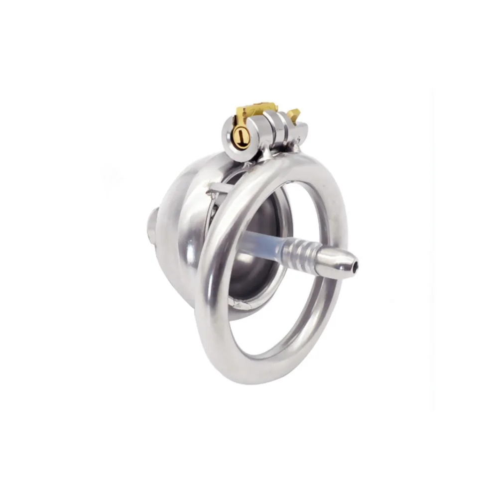 MQ клетка для пениса из нержавеющей стали Мужской Целомудрие два типа члена со