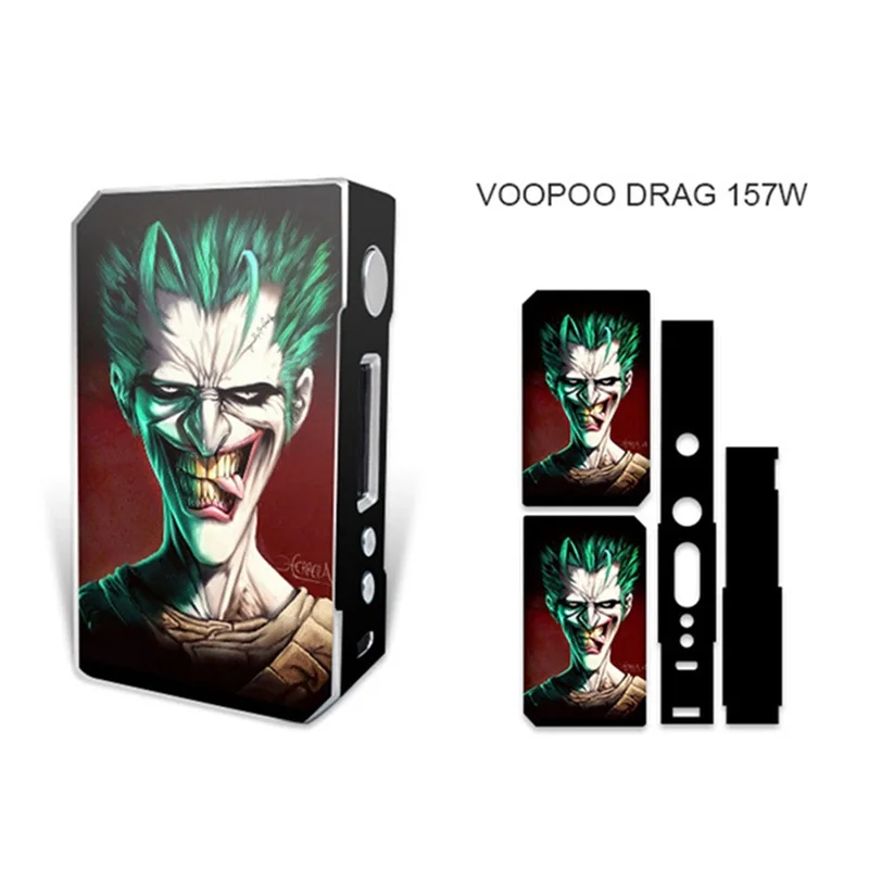 Высокое качество электронная сигарета стикер s для VOOPOO DRAG TC 157W коробка мод кожи наклейка