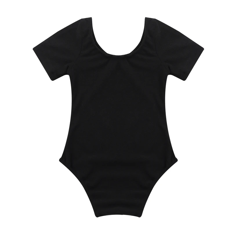 От 2 до 12 лет детское балетное трико цельнокроеное платье пачка с короткими