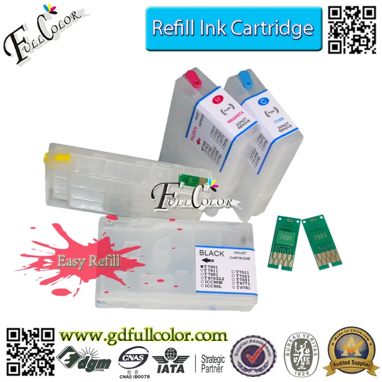 Compatible T78 ink cartridge for WorkForce Pro WF4630DWF 5690DWF 5620DWF 5190DW 5110DW T7891-4 RC