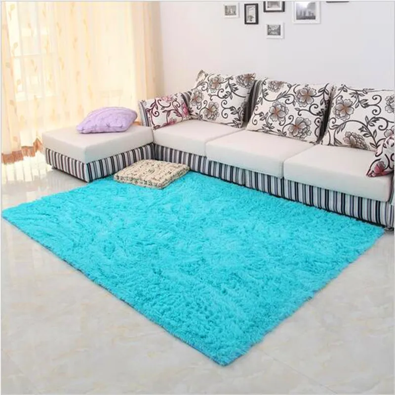 Beste 1Pcs 200X300Cm Mode 4.5Cm Dikker Tapijt Woonkamer Gebied Tapijt Zachte Lange Pluche Tapijt Yoga Mat Vloermat Voor Eetkamer Slaapkamer Matten