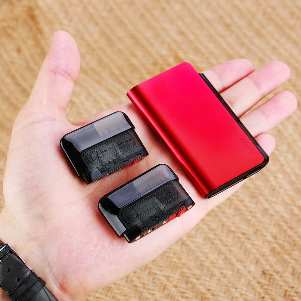 Original Suorin Air Plus Pod System Kit 930mAh with Five-level LED &amp Oil Baffle Design E-cig Vape VS / DRAG Nano | Электроника