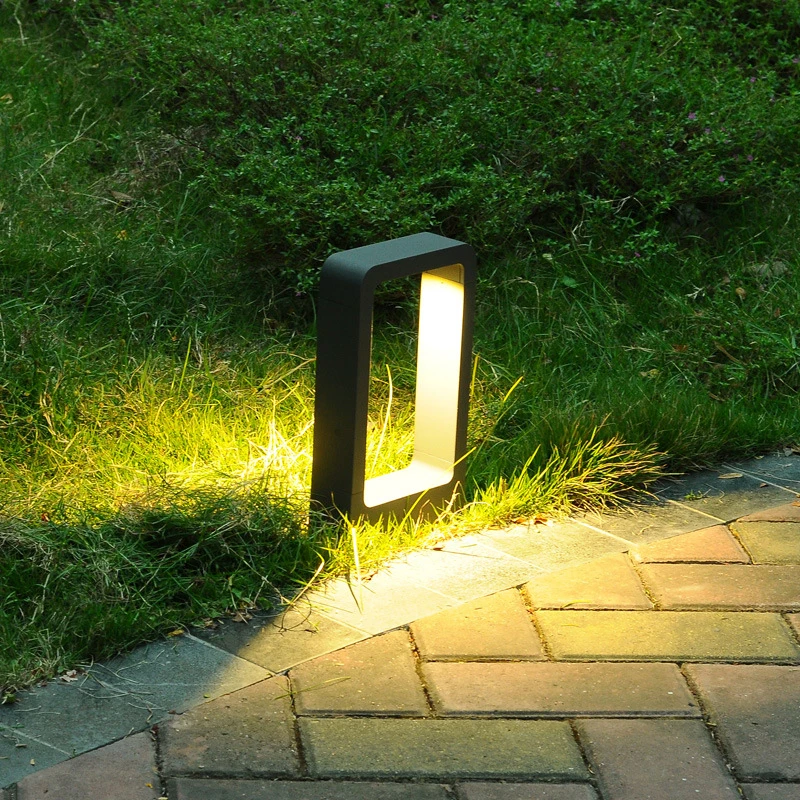 

DONWEI 10W LED Bollard Lawn light for Landscape Garden Yard Square Outdoor Lighting 30cm 60cm Road Path Decorative lawn lamp