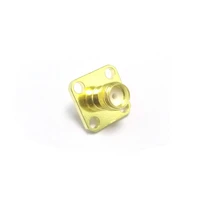 10pc new rf sma connector crimp jack flange panel mount for rg316 wholesale wire connector