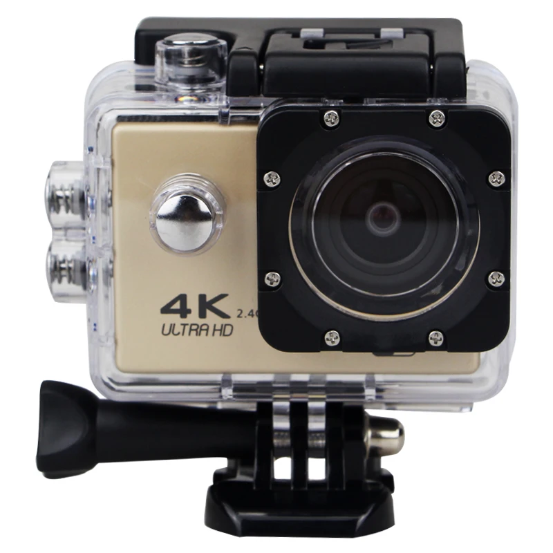 Экшн камера Ultra HD 4k 30 м Водонепроницаемый 2 0 'Экран 1080 P Спортивная Открытый Kamera Wi