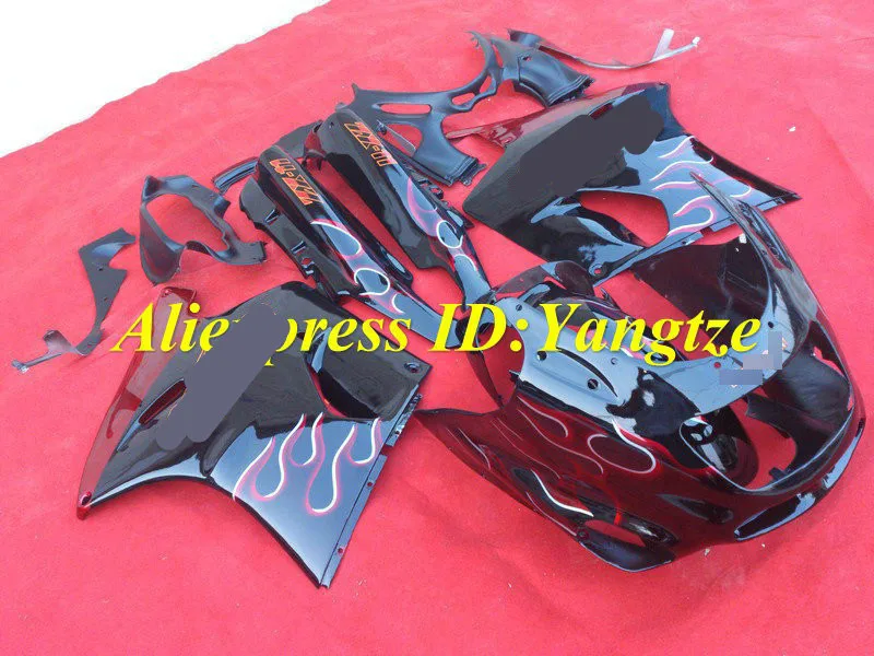 Комплект обтекателей для мотоцикла KAWASAKI Ninja ZZR11001993 2001 2003 ZX 11 ZZR1100D 93 01 02 03 комплект с