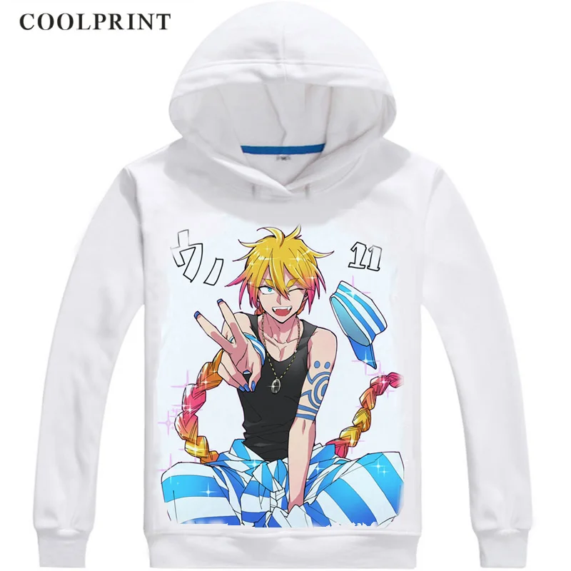 Толстовки Nanbaka с принтом цифр аниме худи в разных стилях милые мужские свитшоты