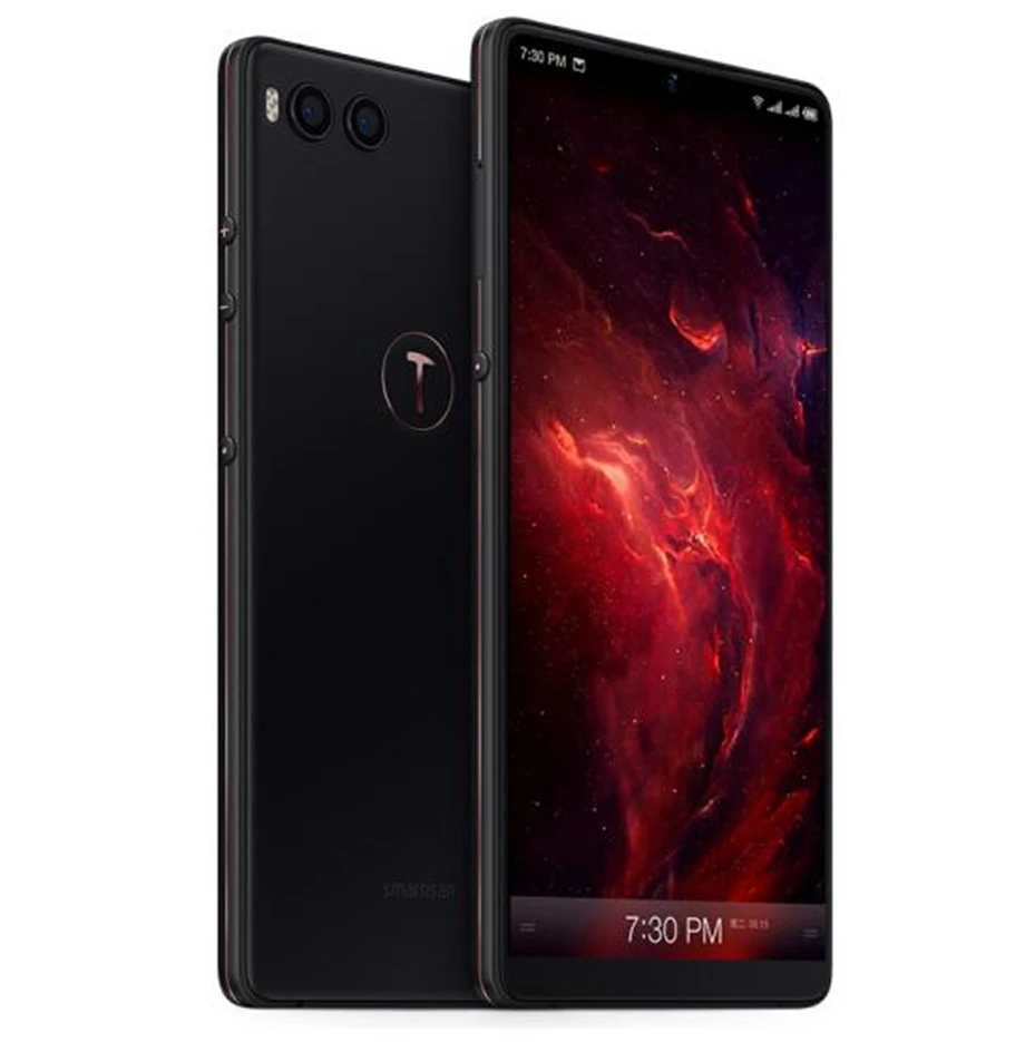 Smartisan Nut R1 полный Экран Snapdragon 845 JianGuo 8 Гб Оперативная память 1 ТБ Встроенная 6 17 &quotДве сим карты двойной камеры