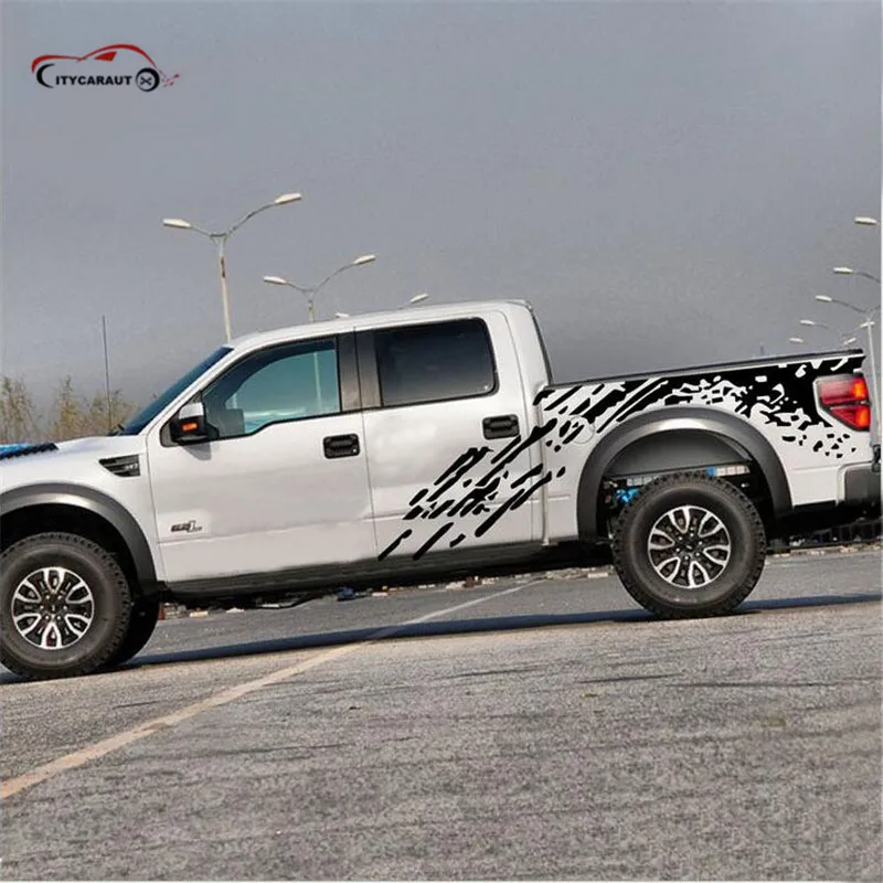 Citycarauto Тюнинг автомобилей всего тела стикер KK материал подходит для NAVARA F150 D MAX LC200