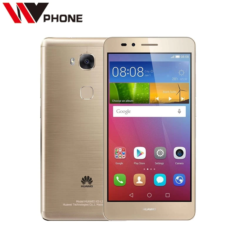 Оригинал huawei Honor 5X GR5 KII-L22 глобальная версия 2 Гб ОЗУ 16 ПЗУ lte мобильный телефон