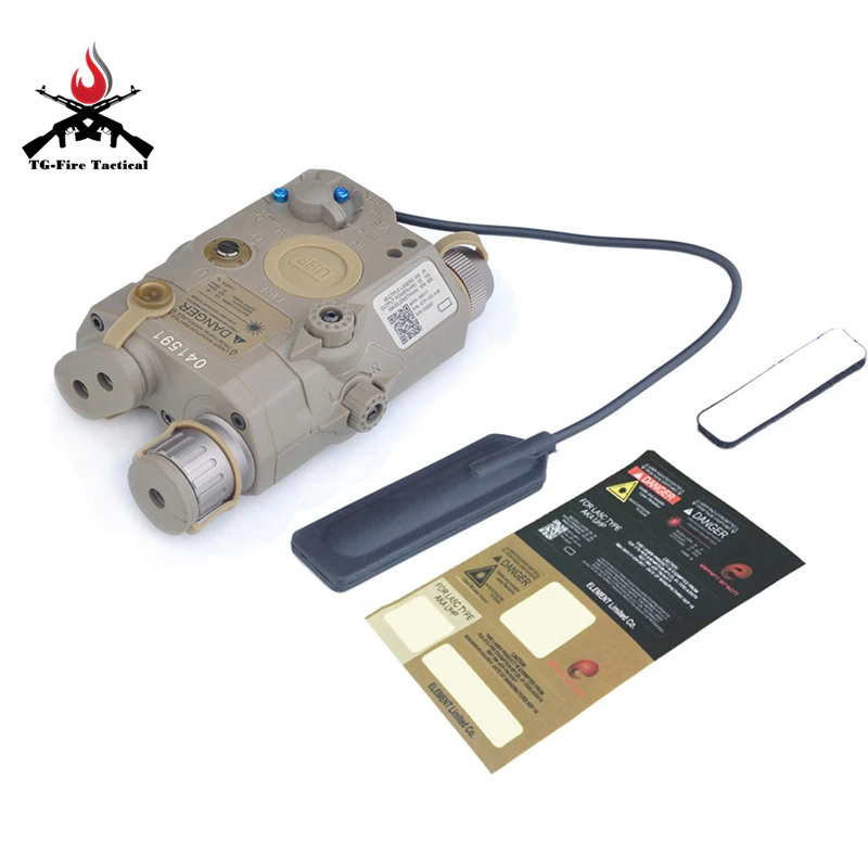 

Airsoft LA-5 UHP Red Laser IR Laser LED FLashlight Appearance Version LA5 IR Laser PEQ Red Laser Tactical Hunting Flashlight
