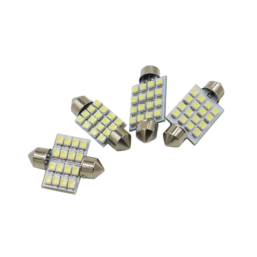 Светодиодный светильник YSY 500x C5W 31 мм/36 мм/39 мм/41 мм белый 1210 16 SMD Festoon Dome лампы для