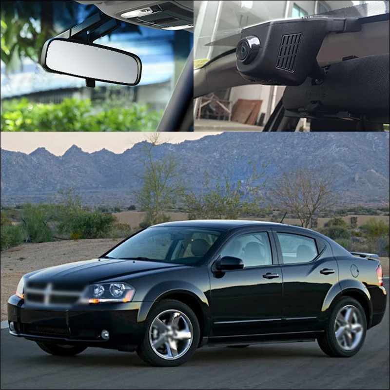 For Dodge Avenger Durango SRT Charger SRT Car 2K Wifi DVR Video Recorder Motion Detection Parking Camera Night Vision