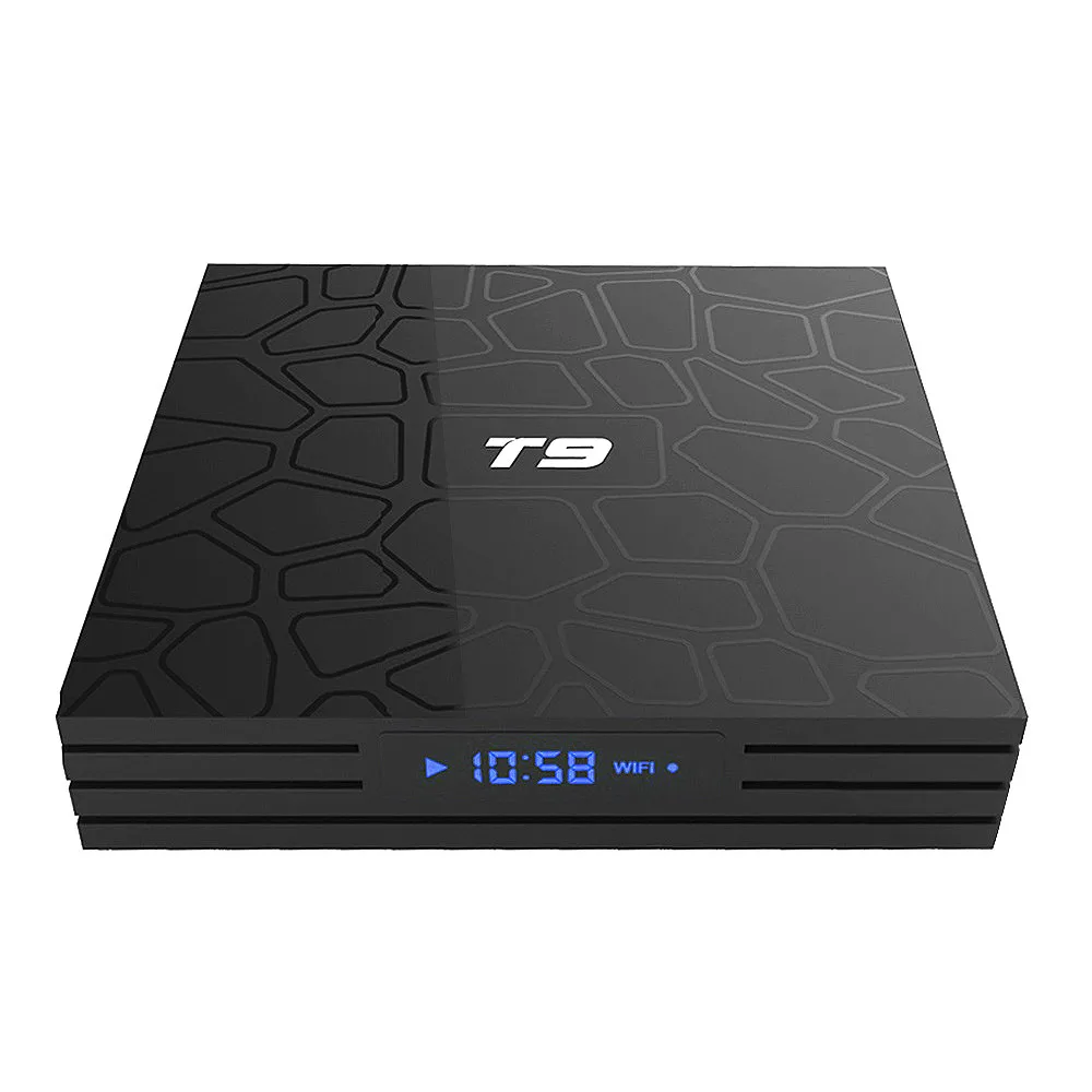 5 шт. T9 Android 8 1 ТВ Box Rockchip RK3328 4 ГБ 64 1080 P H.265 К 60fps Google игрока магазин Netflix Youtube VONTAR