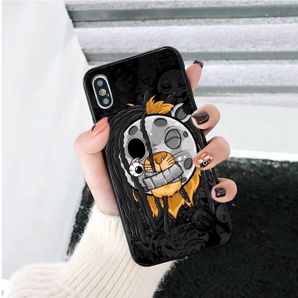Силиконовый чехол Glo Gang And Chief Keef для iPhone 5 5S 6 6S Plus 7 8 11 Pro X XS Max XR|Бамперы| |