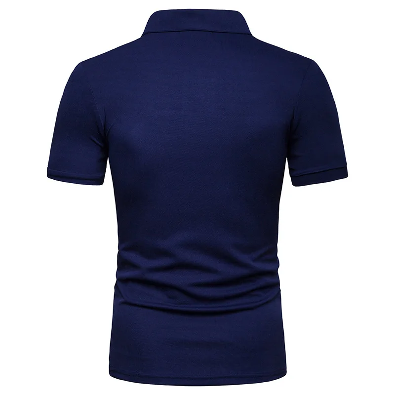 Fashoin Polo Homme летняя брендовая мужская повседневная Приталенная футболка контрастного цвета желтого цвета Camisa Polo с коротким рукавом XXL