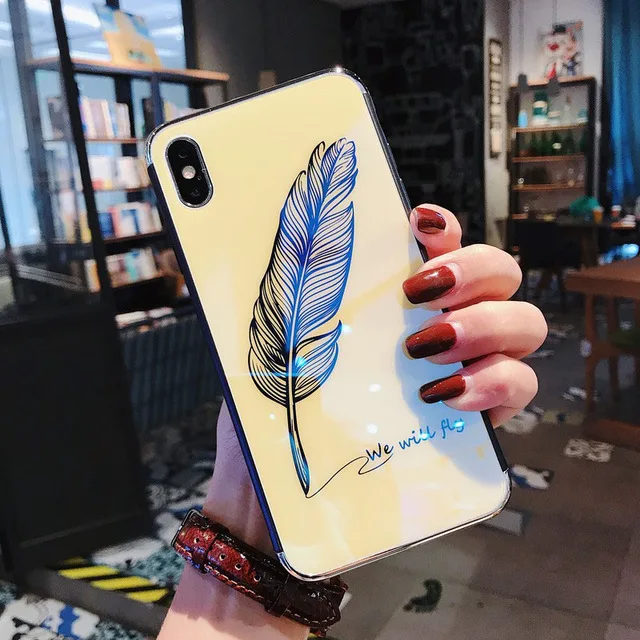Роскошный зеркальный розовый мягкий чехол для iphone6 6S 7 8plus X XS Max XR модный красивый чехол для телефона funda - Цвет: white
