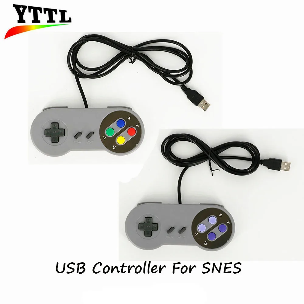 200 шт./партия классические контроллеры ПК с USB джойстик для джойстика замена Super SNES