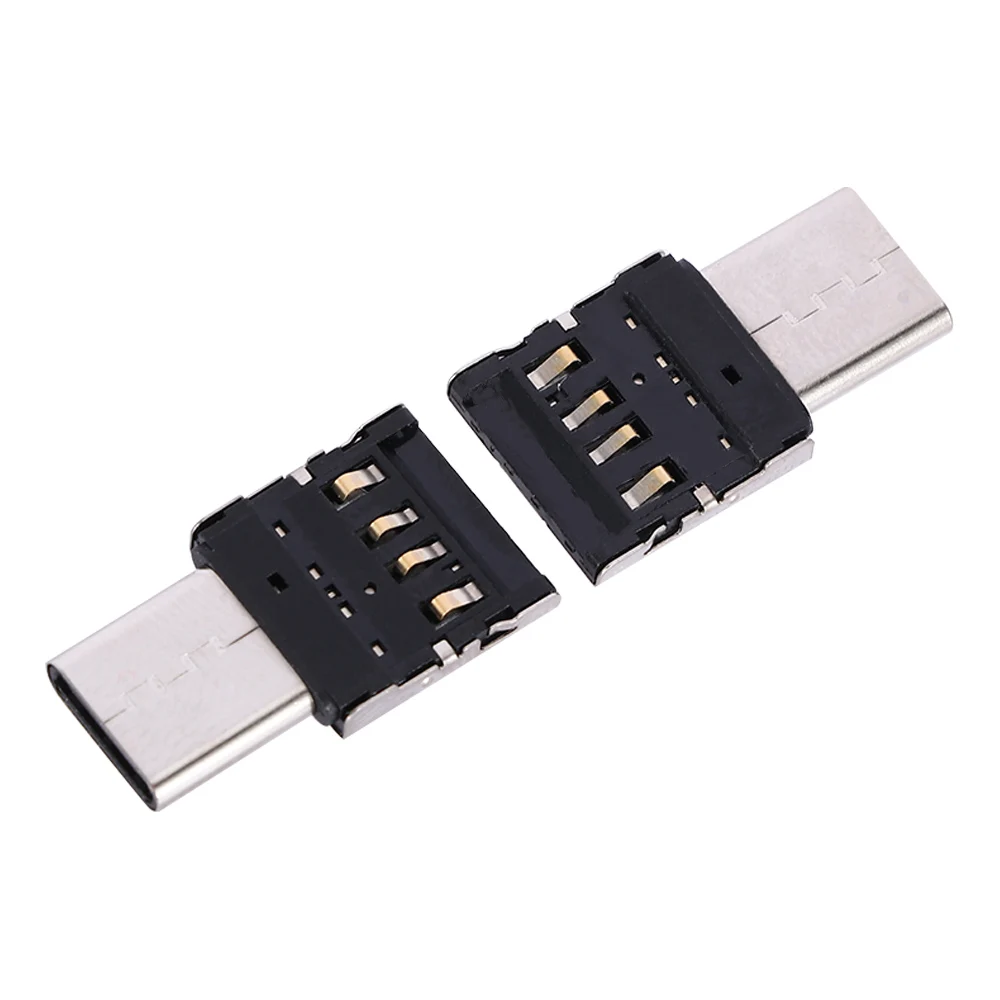 5 шт. мини адаптер Type C с USB 2 0 и OTG для мобильных телефонов планшетов usb кабель флеш