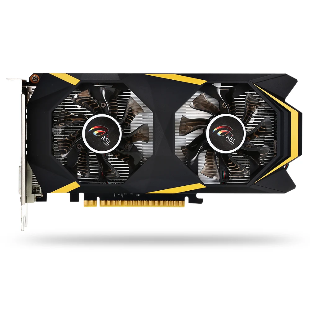 ASL gt1050ti SkyNet игровой Графика Card 4 ГБ 128bit GDDR5 видео карты DP/HDMI/DVI 768 CUDA core 7008 мГц 7680x4320/60