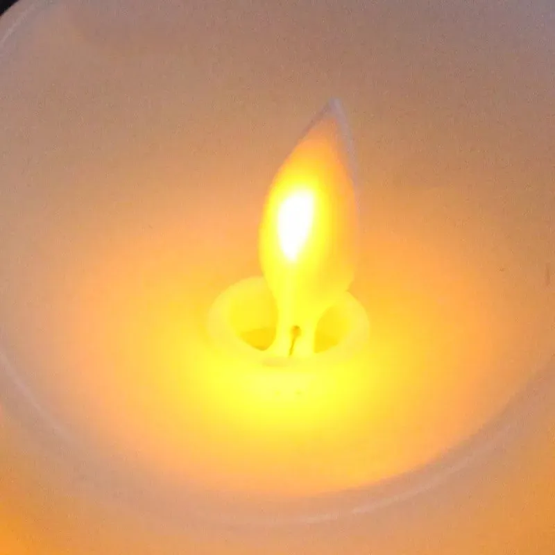 Набор из 3-х мерцающие столб светодиодный лампы в форме свечи пульт