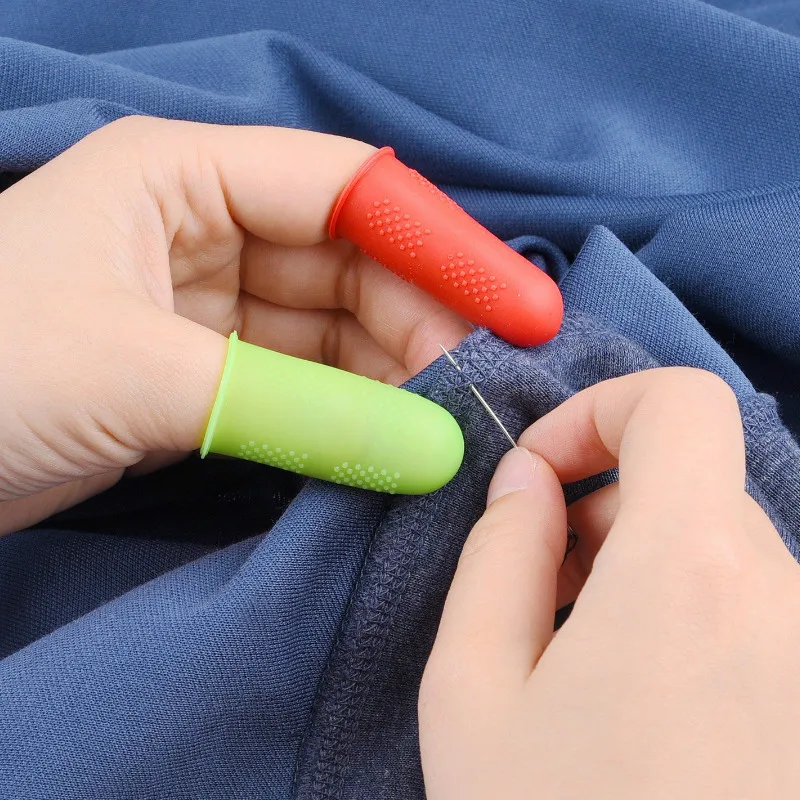 Шт. 9 шт. силиконовые защитные палец шапки протекторы Fingerstall крафт пайки