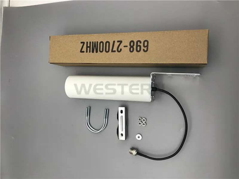Уличная 4G LTE 700-2700MHz Omni Стекловолоконная полюсная Монтажная антенна Заводская