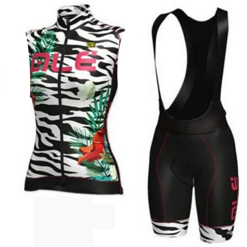 Women Cycling Jersey 2018 sleeveless Bicycle Clothing breathable MTB bike shirts bib shorts 9D pad suits ropa ciclismo | Спорт и