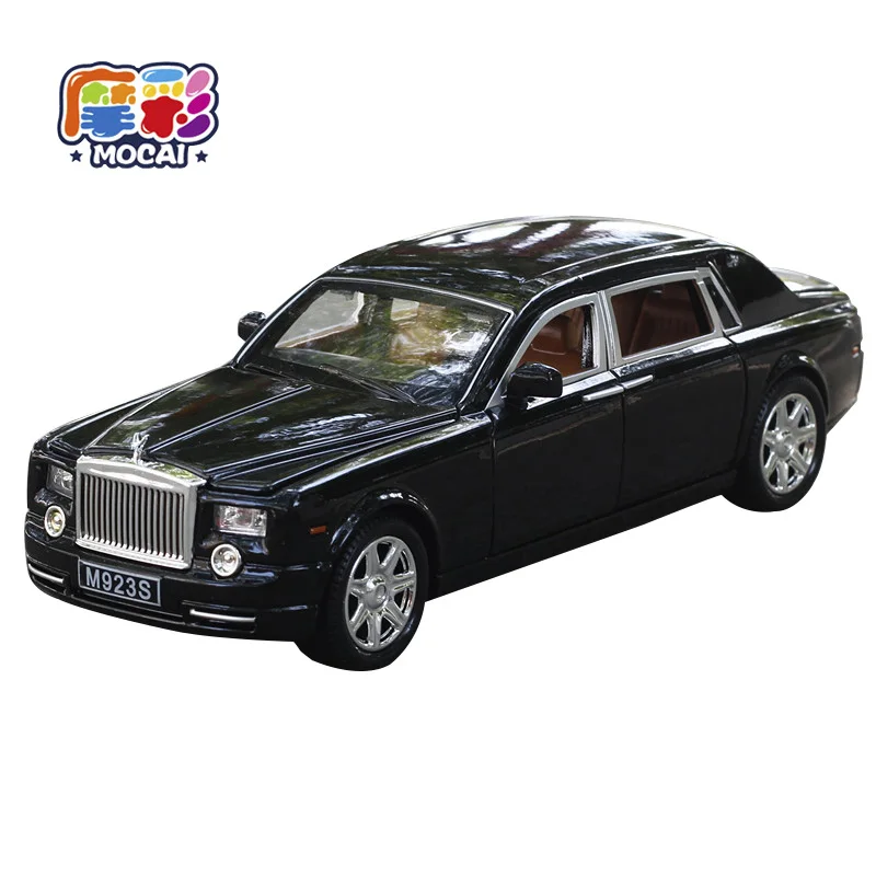 Mocai детский подарок 1:24 Rolls Royce Phantom сплав литье под давлением модель автомобиля для