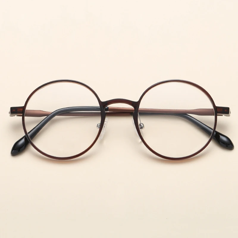 Унисекс отличные круглые оправы для очков Ultem Модные женские и мужские