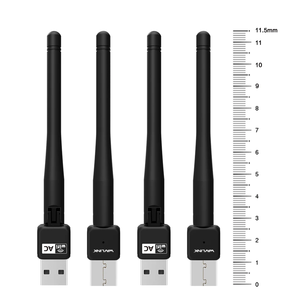 Wavlink USB Wifi адаптер 600 Мбит/с двухдиапазонный 5G/2 4G Беспроводной Ethernet Сетевая карта
