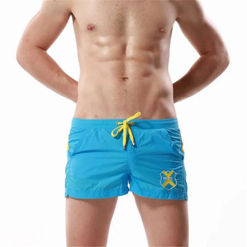 

Men's Shorts,Casual Men Nylon Skinny Leisure Shorts,Elastic Boxer Shorts