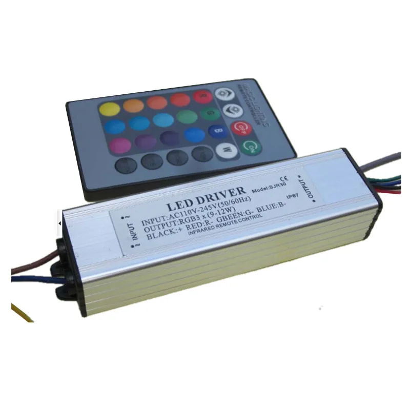 Светодиодный драйвер RGB 10 Вт 20 30 50 100 световые трансформаторы блок питания adpater