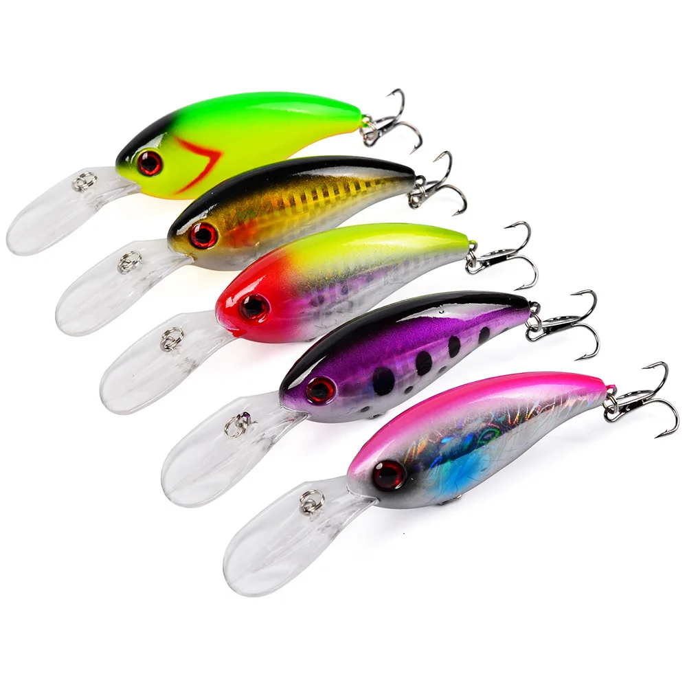 10 см 14 19 г кривошипная Приманка Crankbait рыболовная приманка джиг 3D глаза
