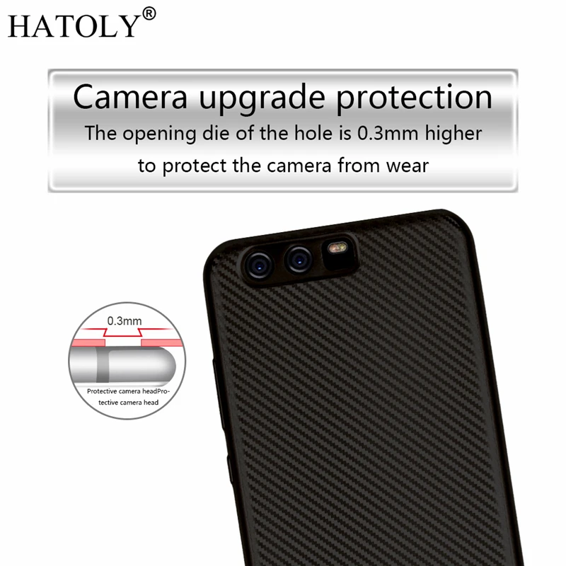 For Huawei P10 Case Soft TPU Rubber Silicone Armor Shell Coque Funda Protective Phone Cover | Мобильные телефоны и