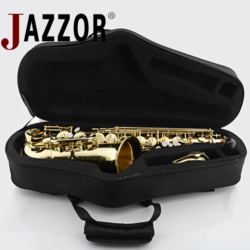 JAZZOR профессиональный саксофон-альт JBAS-200 E плоские латунные ветровые инструменты