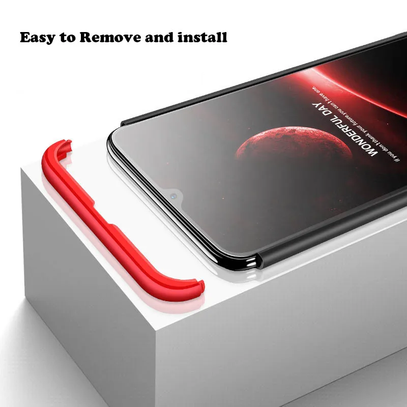 Оригинальный чехол GKK для Samsung galaxy S10 Plus A6 A8 J4 J6 A10 A20 A30 A40 A50 M10 M20 M30 360 Shockpoof полное