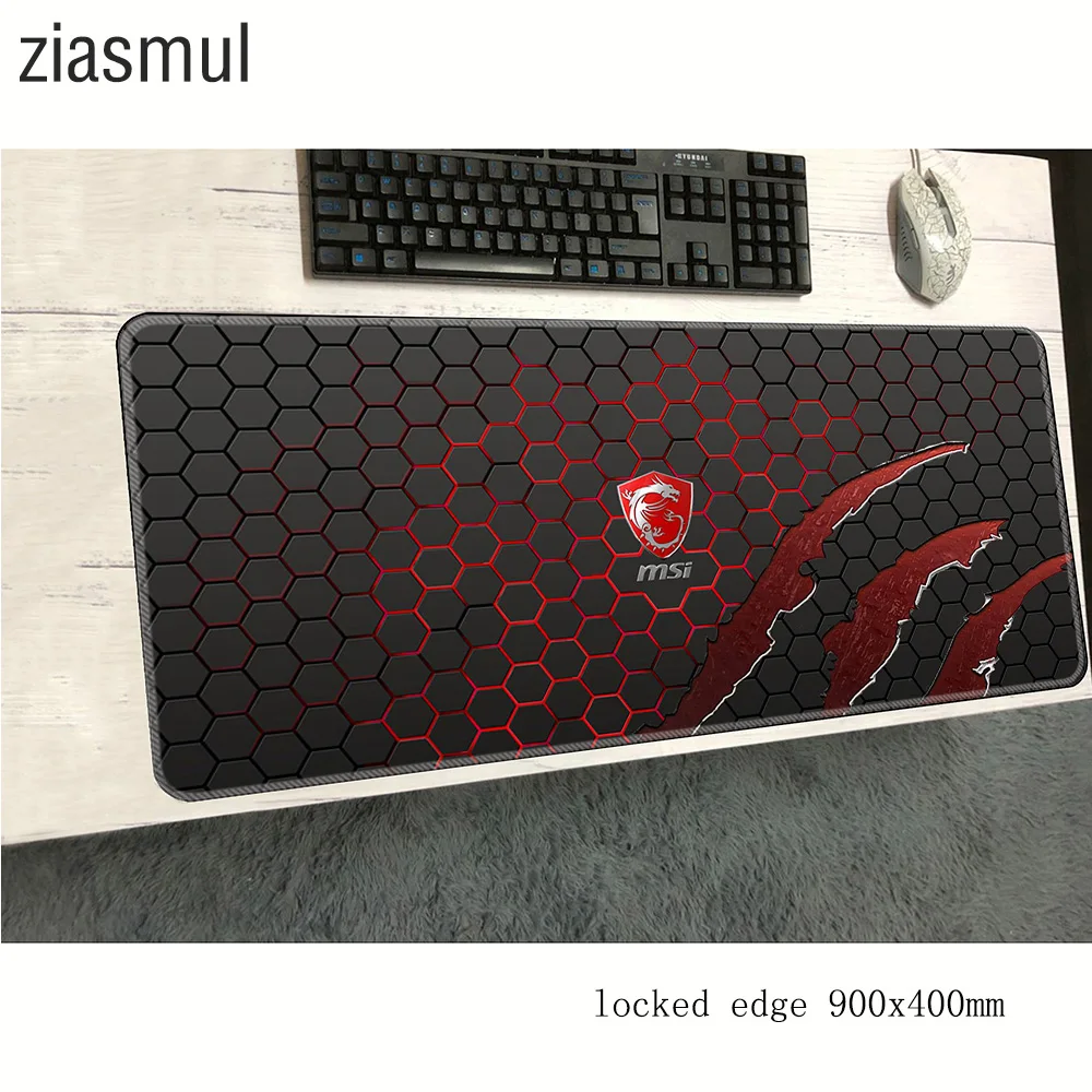Большой коврик для мыши 900x400 мм компьютерный qck игровой геймерская клавиатура