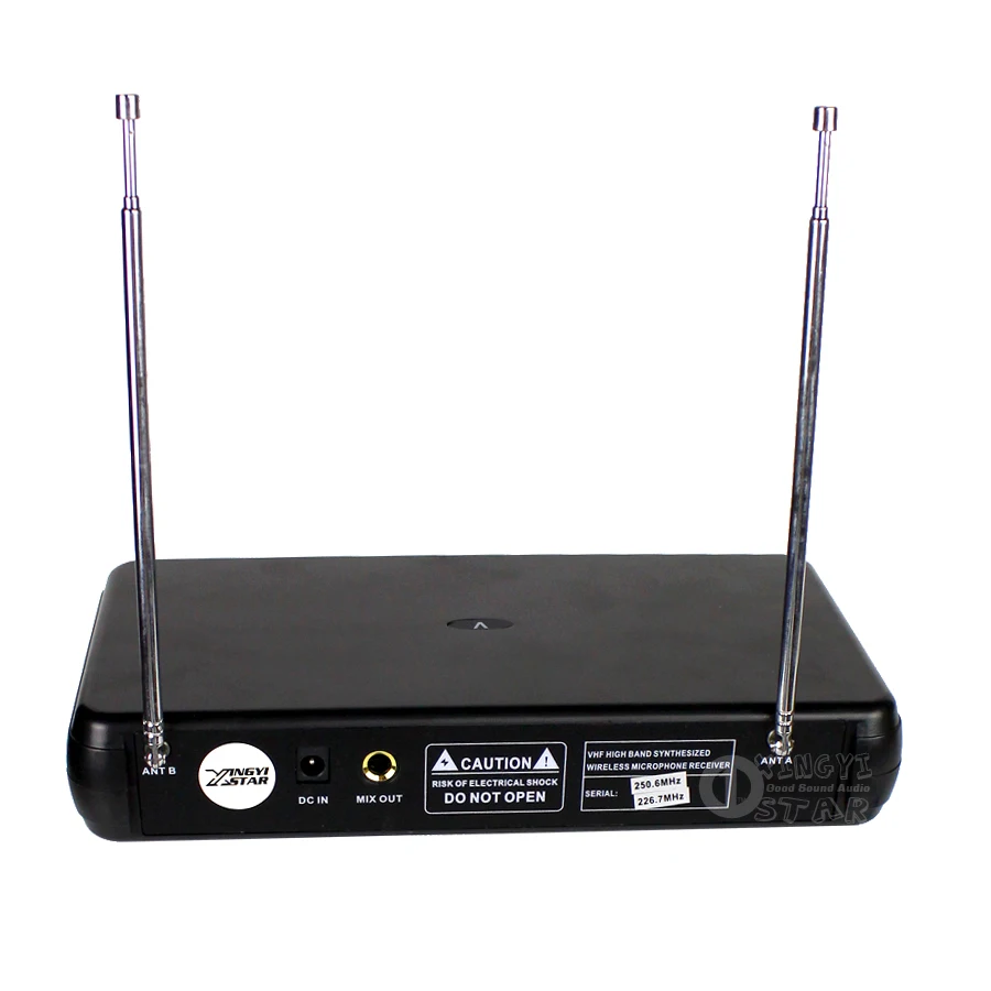Профессиональный беспроводной микрофон для караоке двойной ручной ресивер