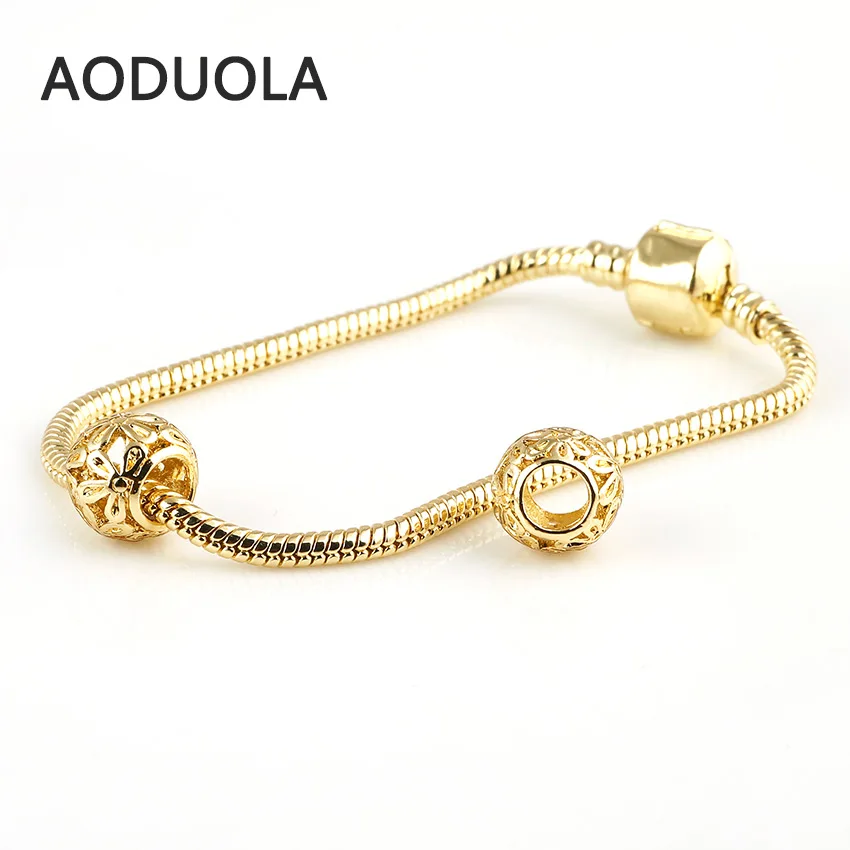 10 шт./партия металлические бусины в форме цветка|metal bead spacers|bead spacersfor pandora |