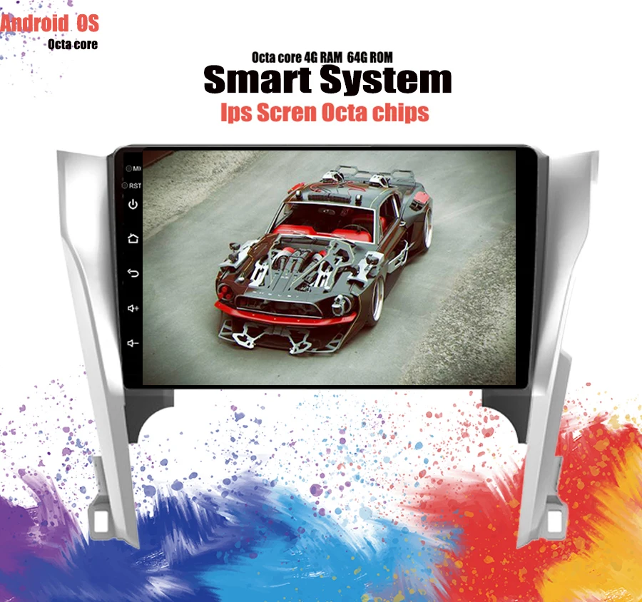 IPS Android 10 0 6G Автомобильный gps навигатор для Toyota camry 2012 2013 2014 автомобильный dvd плеер
