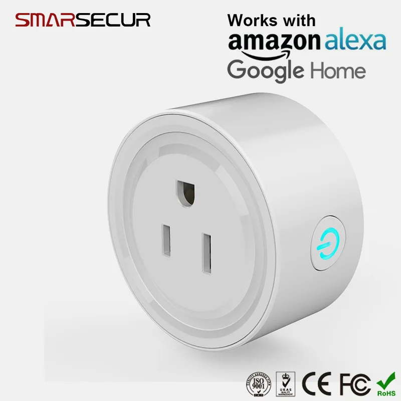 Tuya граффити умная вилка Alexa/Google Голосовая синхронизация американская wifi розетка |