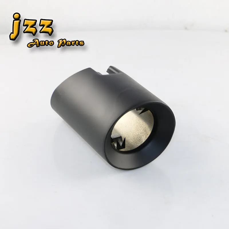 JZZ сгорел Синий/Черный Наклонный 2 5 ''в 3 5'' из нержавеющей стали выхлопная