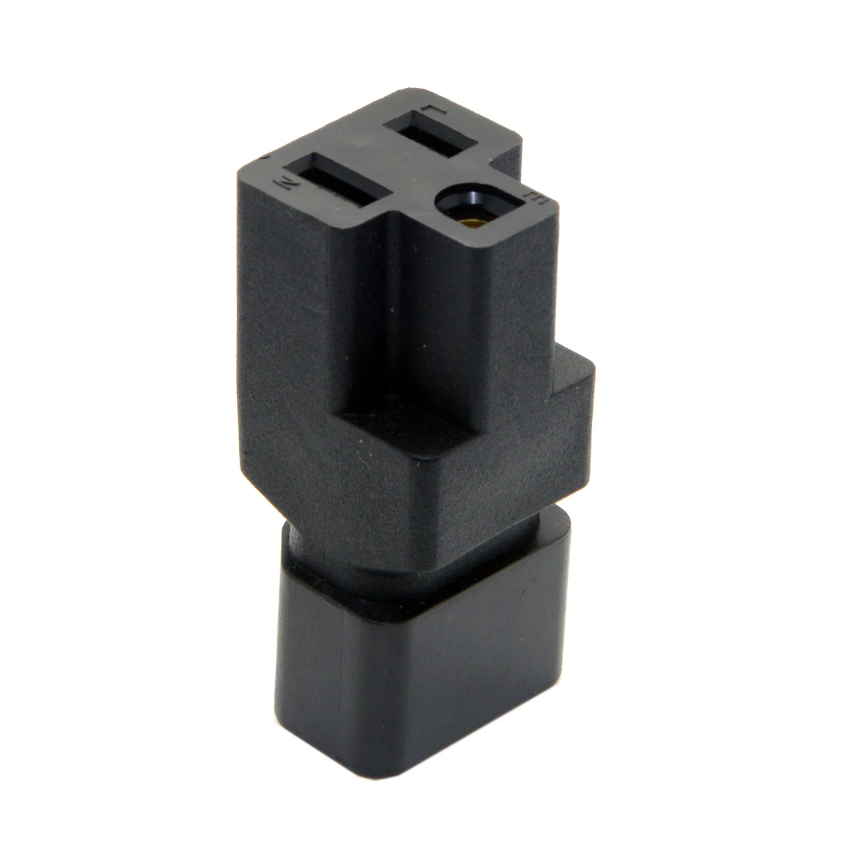 

CY IEC320 3Pin C14 to USA AC Nema 5-15R Female Power Adapter Rated 10A 250V