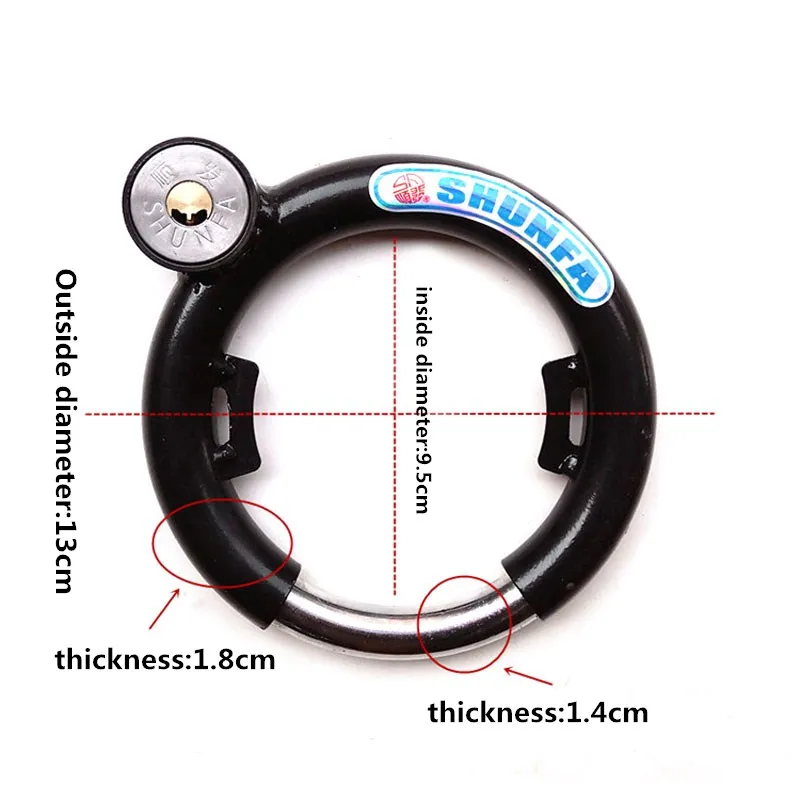 Велосипедный замок фиксированные противоугонные Велосипедные замки толстая