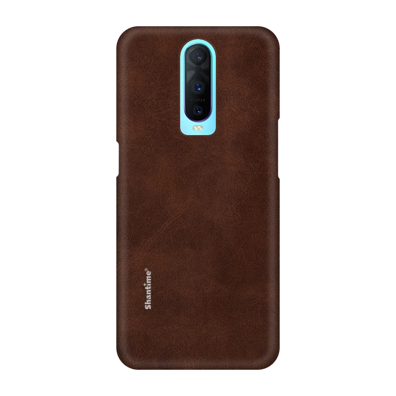 Hot Sell Case Luxury Vintage PU Leather For OPPO R17 Phone Oppo Reno Business Style Cover | Мобильные телефоны и