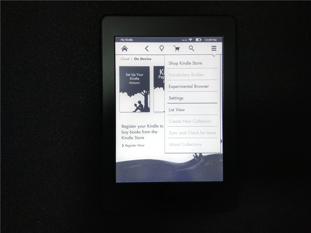 Неоткрытый Kindle Paperwhite 7 поколения Электронная книга ридер встроенный светильник 6 дюймов 4 Гб электронная книга ридер E-ink читалка