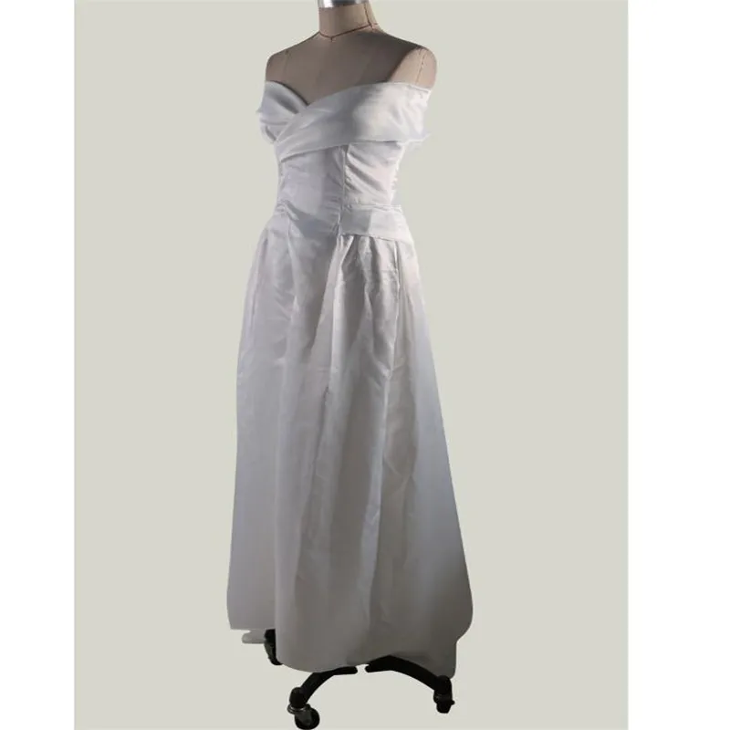 Платье женское длинное с V-образным вырезом пикантное вечернее платье в ретро