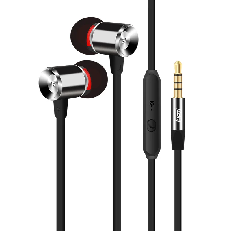 Wired Metal With Mic Earphone 3.5mm HD HiFi Bass Stereo Earbuds For Xiaomi Mi A1 5X 5 5S Plus 5C 4C 4 4i 4S 3S 3X Pad 2 3 | Электроника